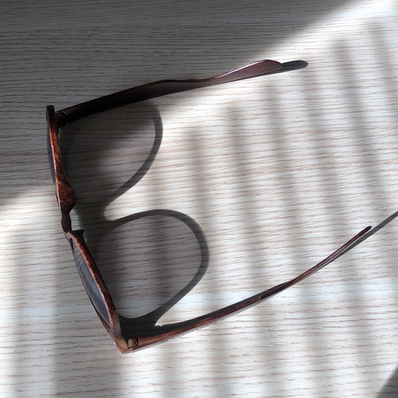 NWT! Casamigos Faux Wood Wayfarer Sunglasses - Picture 9 of 11